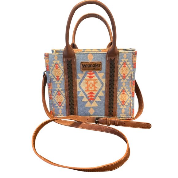 Wrangler Handbags - Wrangler Aztec Southwest Western Crossbody Handbag